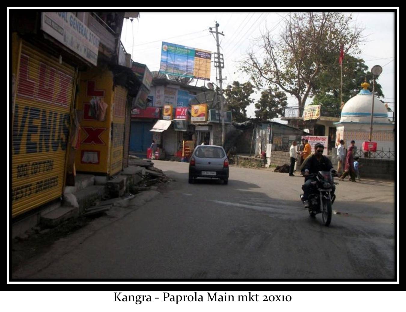 Paprola Main market, Kangra