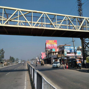 NH1, Shahbad bus stand Hoarding