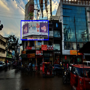 Well Maintained Big Hoarding Space at Prime Location Vijay Chowk Crossing, Golghar, Gorakhpur