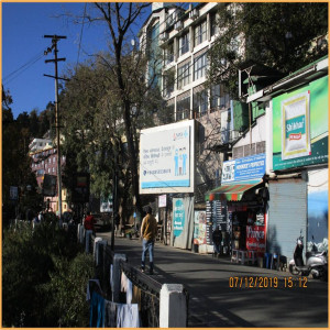 Mussorie,Mall Road, Unipole,