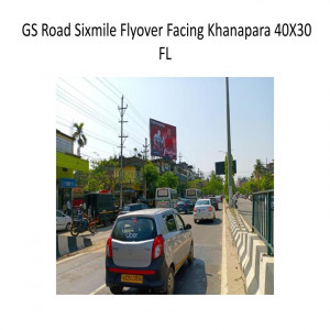 GS Road Sixmile Flyover Facing Khanapara