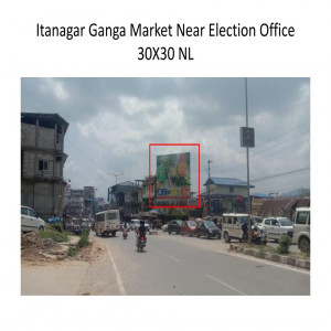 Itanagar Ganga Market Near Election Office