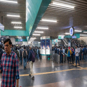 Concourse Area Sector 51 Metro Station Noida