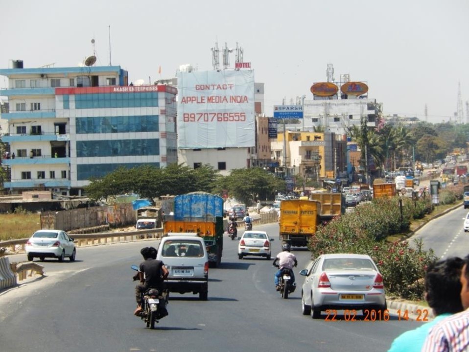 Hosur Road, From Chandapura Flyover, Bangalore 