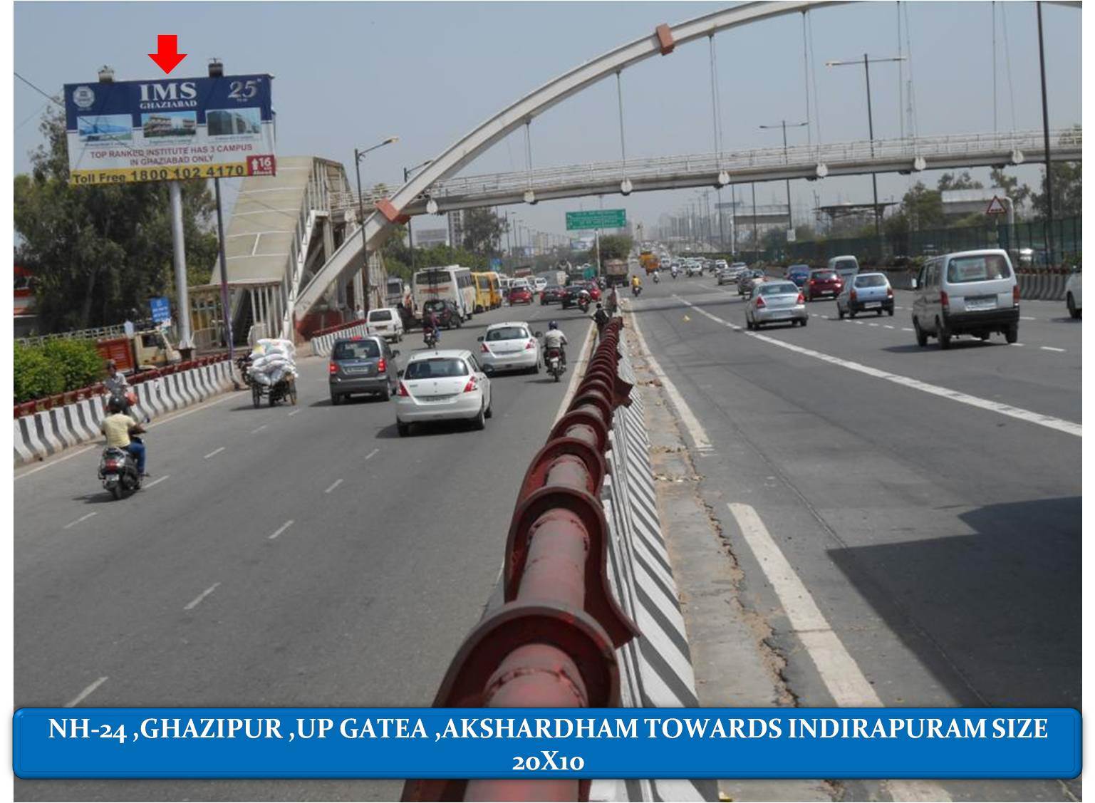 NH-24,Ghazipur, UP Gate, Akshardham, New Delhi 