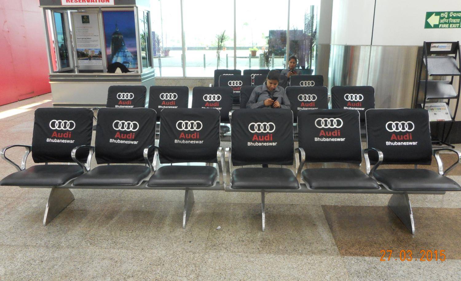 Chair branding Airport, Bhubaneswar