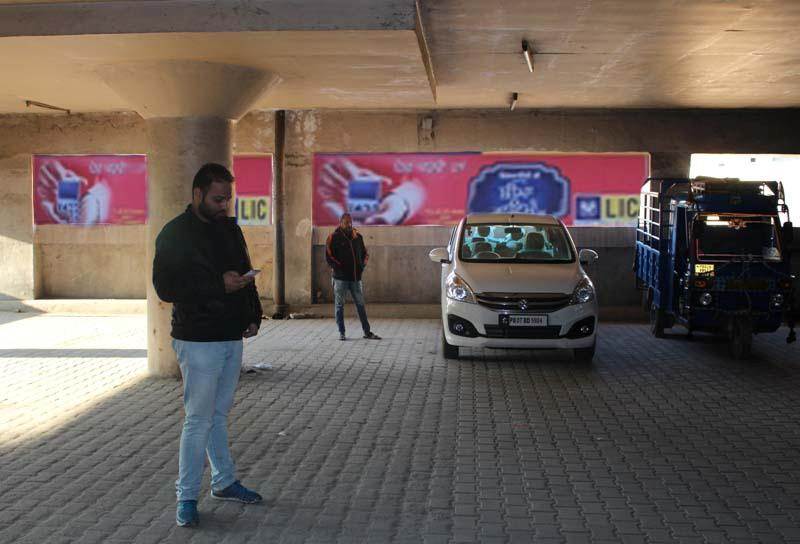 Inside Golden Temple MC Parking, Amritsar