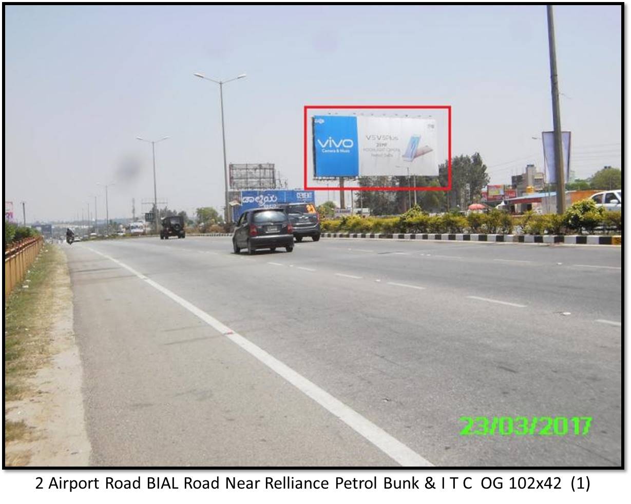 Airport Road BIAL Road Near Relliance Petrol Bunk & I T C, Bengaluru