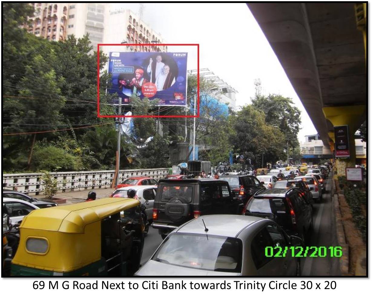 M G Road Next to Citi Bank, Bengaluru
