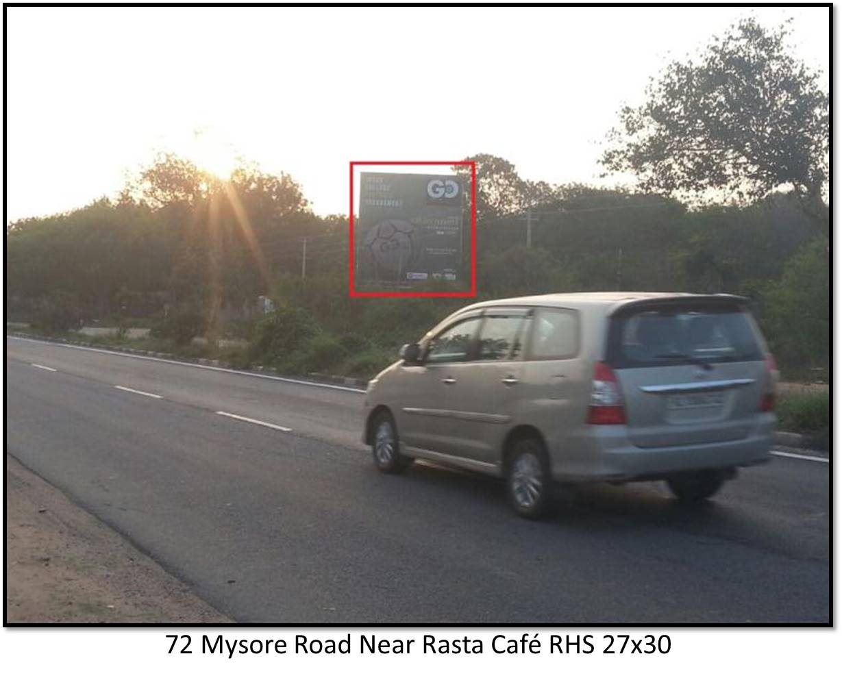 Mysore Road Near Rasta Caf