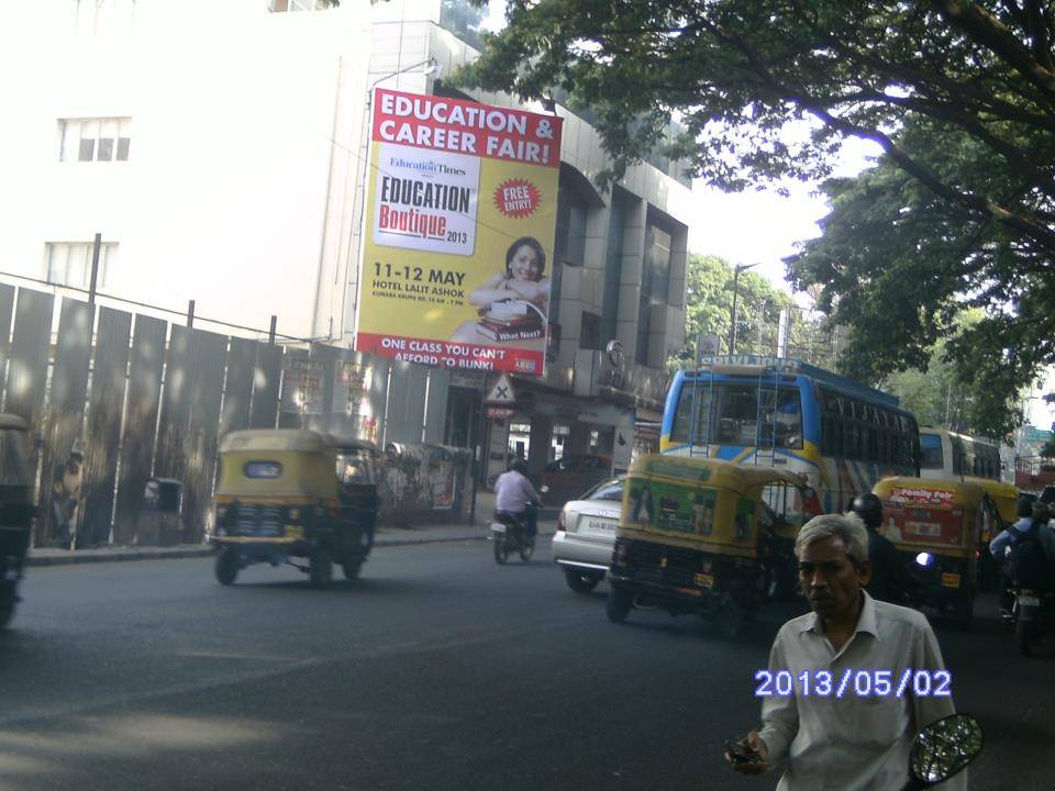 Queens road close to queens circle, Bengaluru