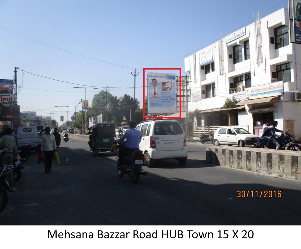 Bazzar Road HUB Town, Mehsana