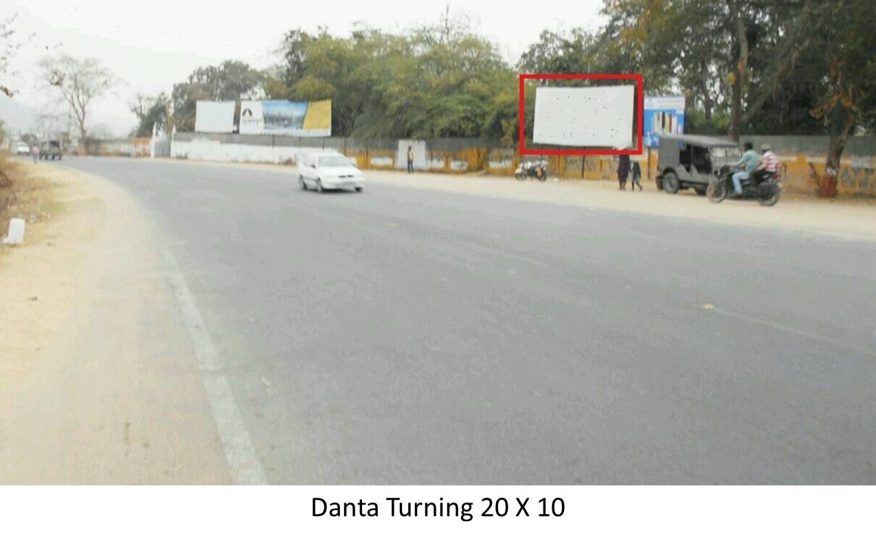 Main Road, Danta