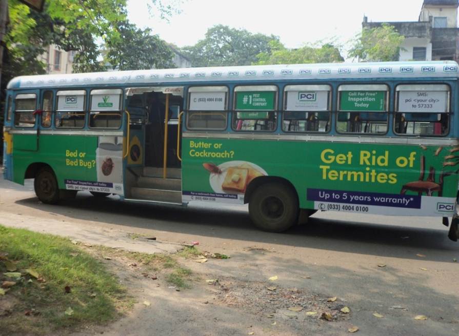 Non Ac Full Bus Branding, Kolkata