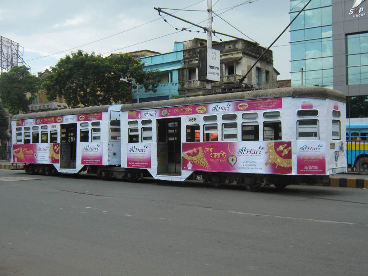Tram Branding, Kolkata