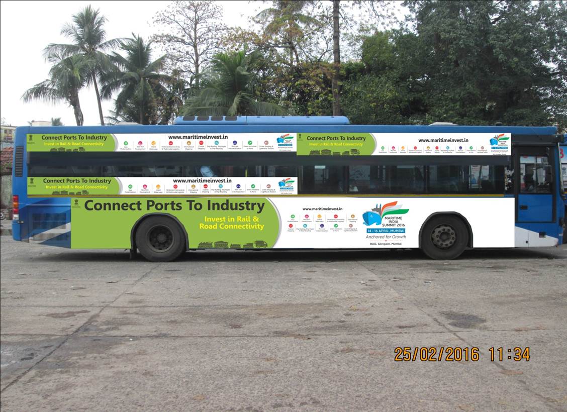 Volvo Bus Branding, Kolkata