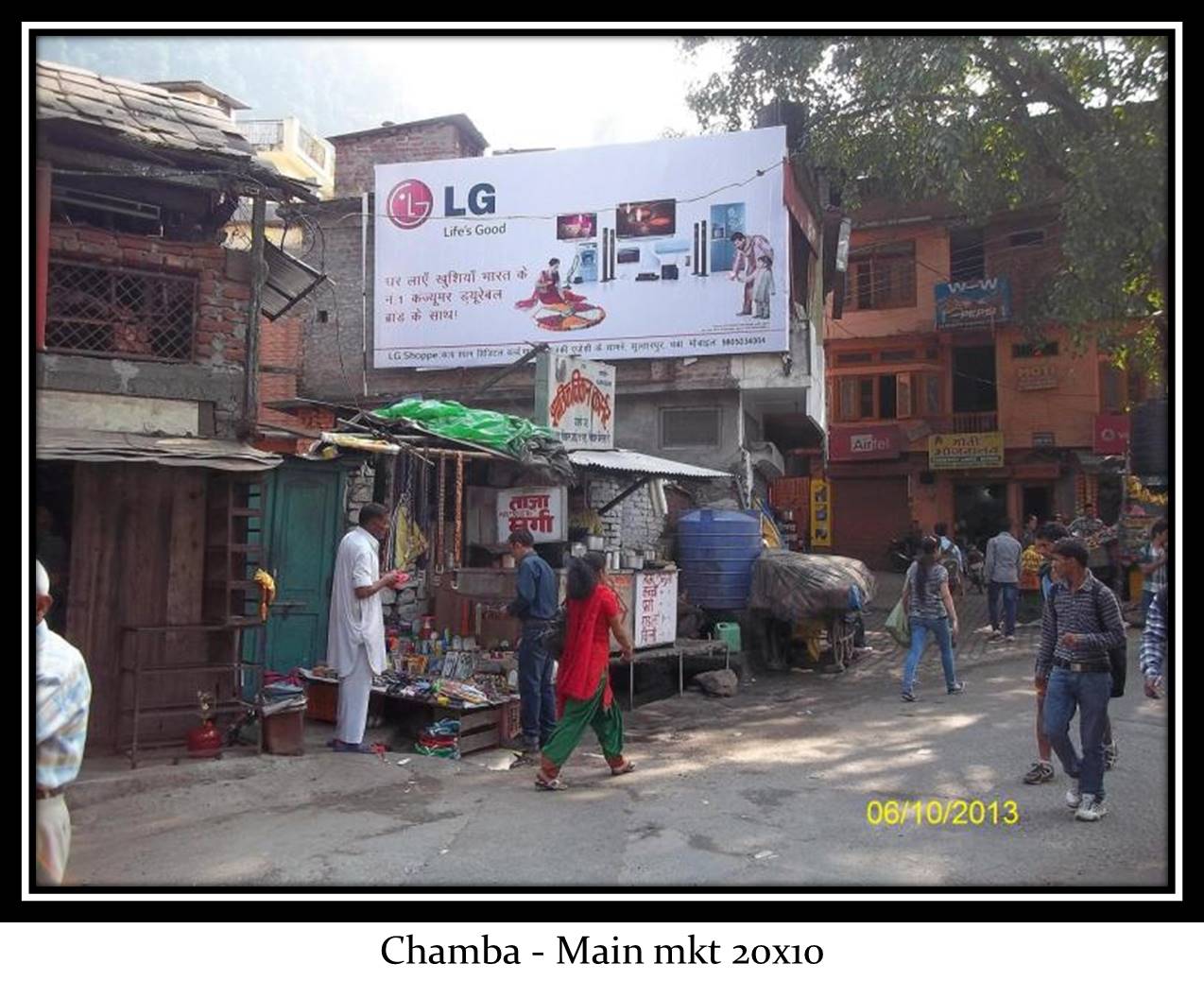 Main market, Chamba