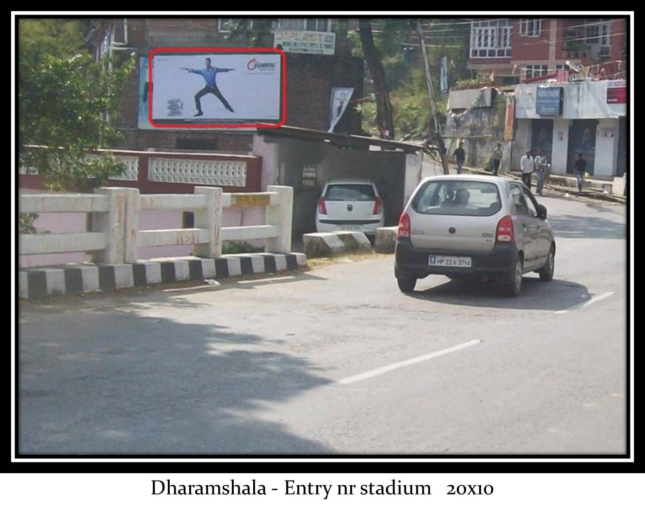 Entry nr stadium, Dharamshala