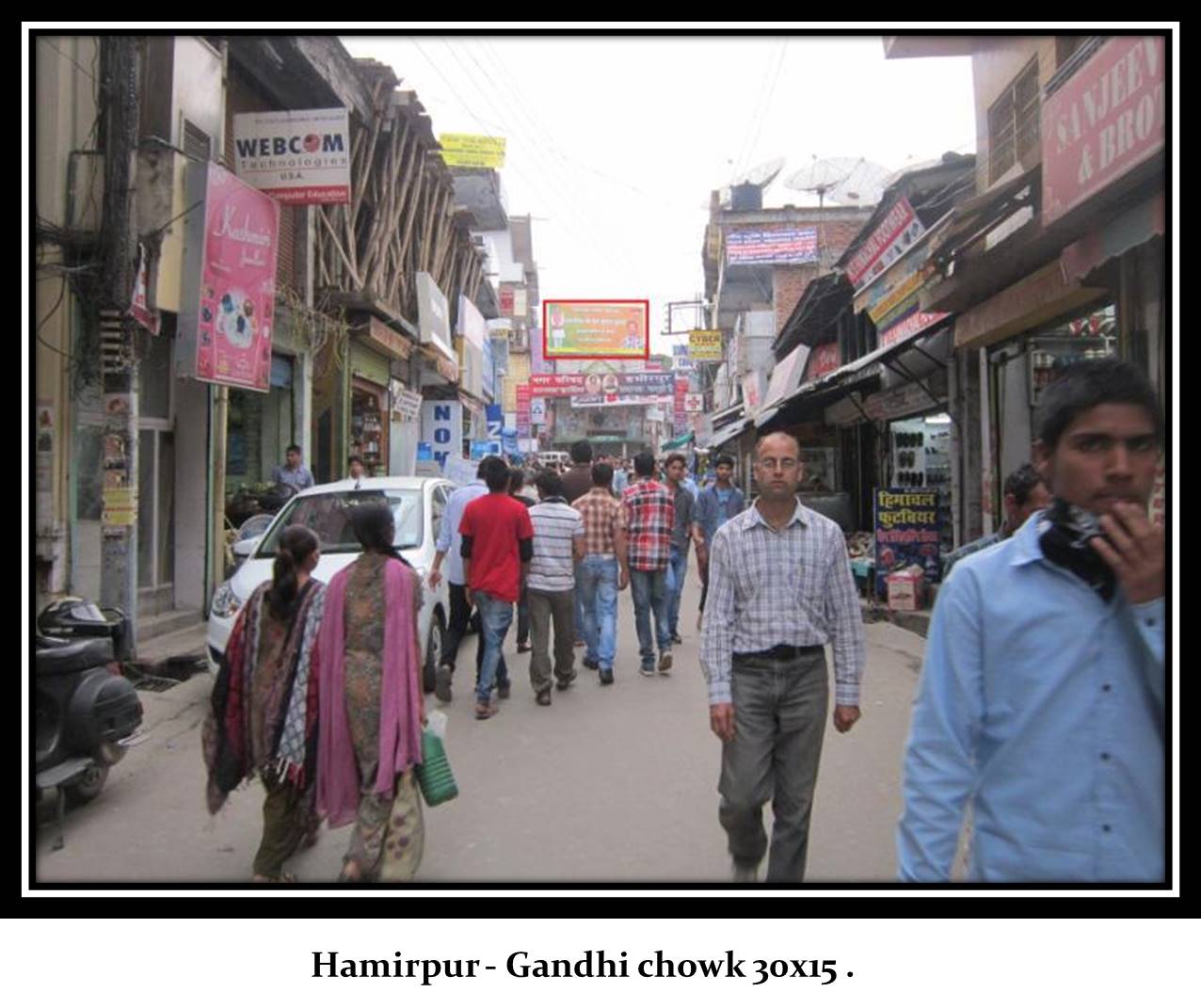 Gandhi chowk, Hamirpur