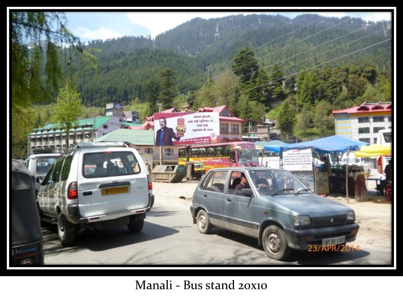 Bus stand, Manali