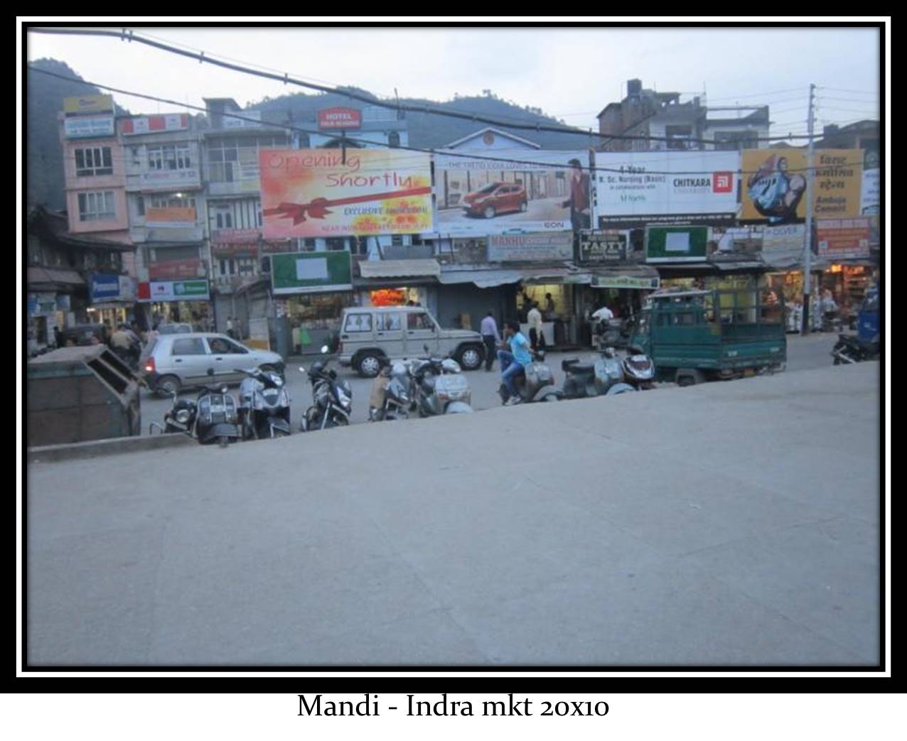 Indera market, Mandi