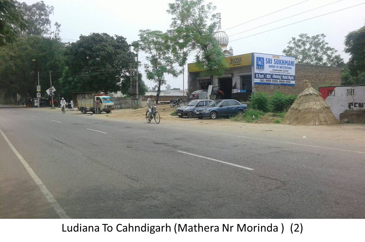 Nr Morinda, Ludhiana to Chandigarh Highway