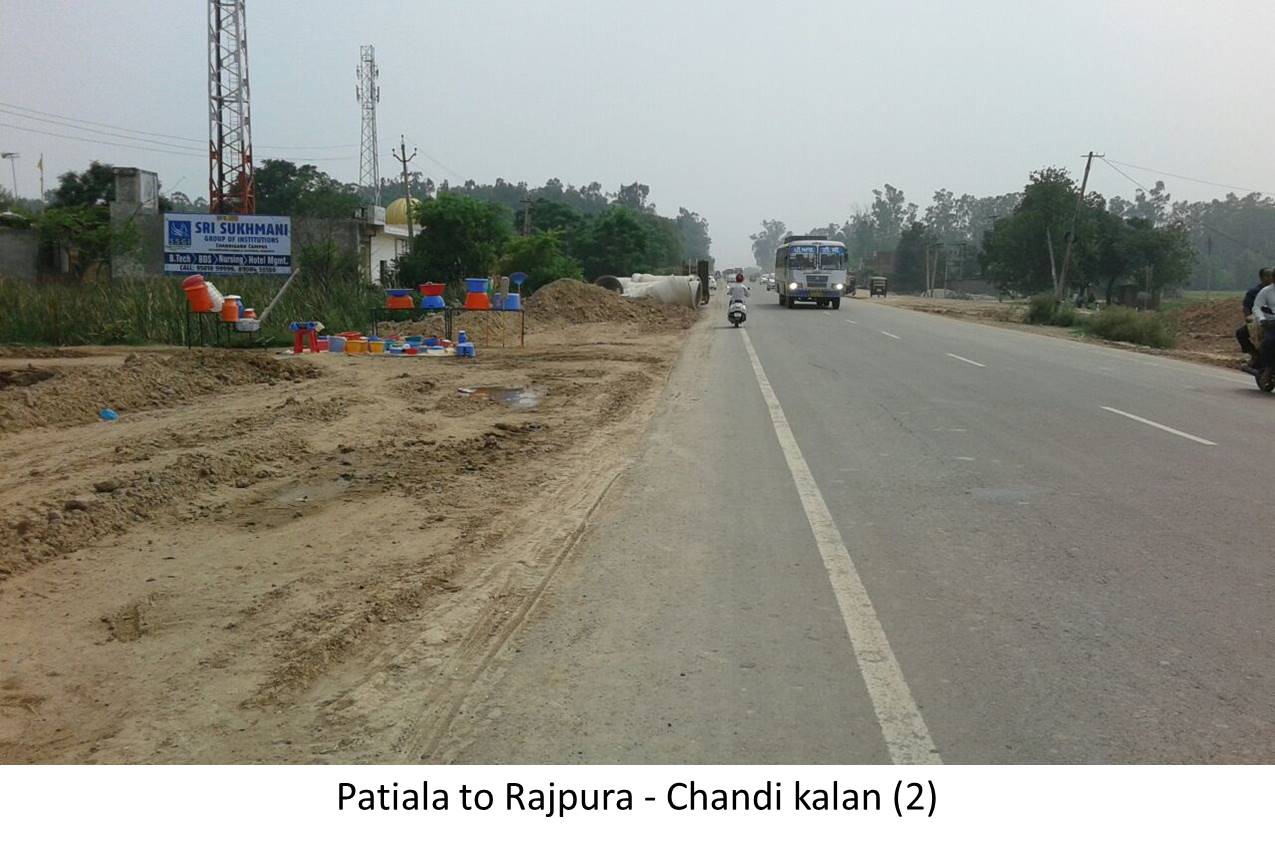 Chandi kalan, Patiala to Rajpura Highway