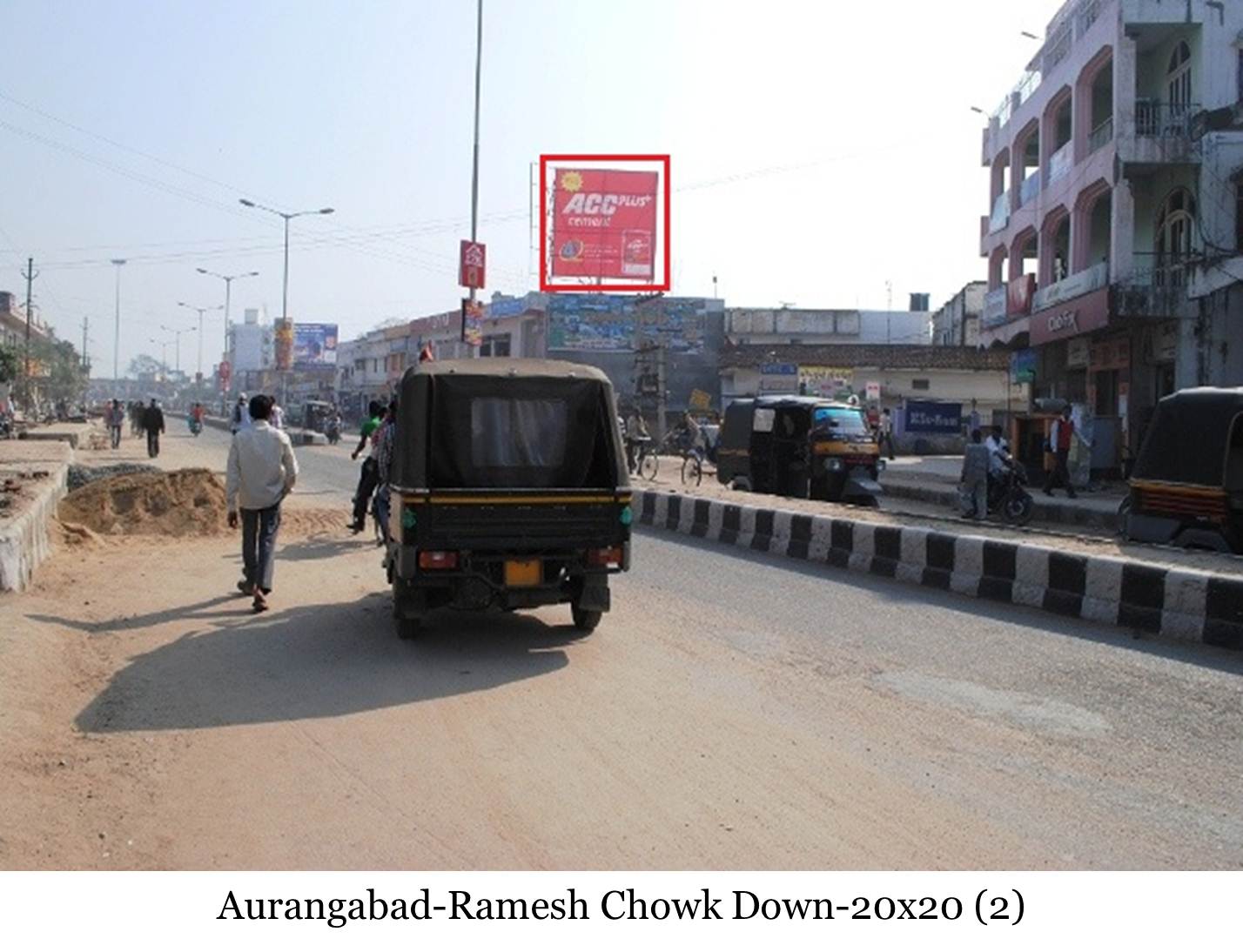 Ramesh Chowk Down, Aurangabad