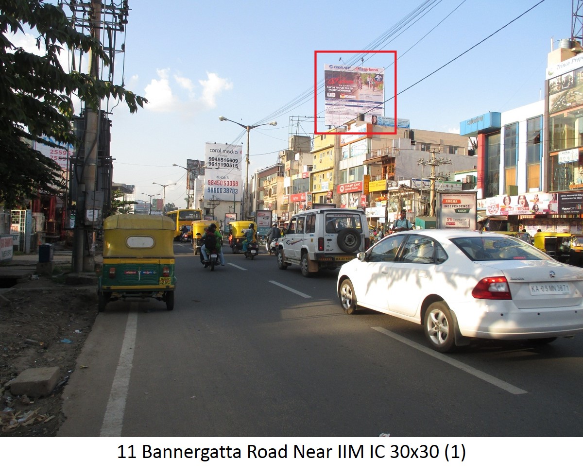 Bannergatta Road Near IIM IC, Bengaluru      