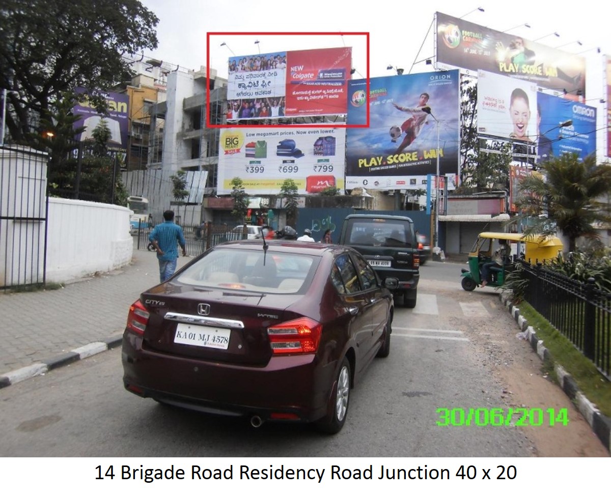 Brigade Road Residency Road Junction, Bengaluru         