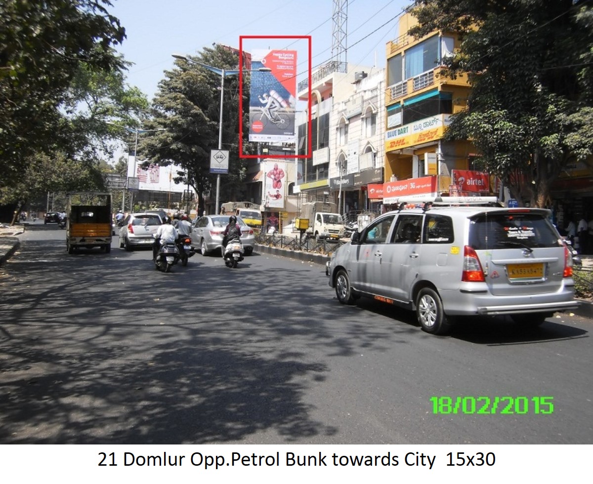 Domlur Opp.Petrol Bunk Towards City, Bengaluru                