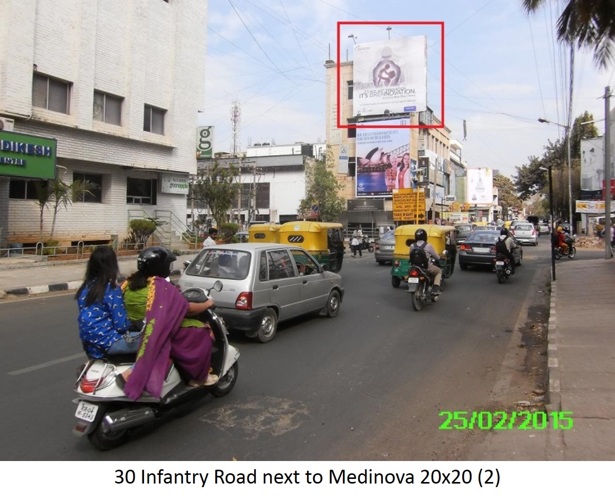 Infantry Road Next To Medinova, Bengaluru                         