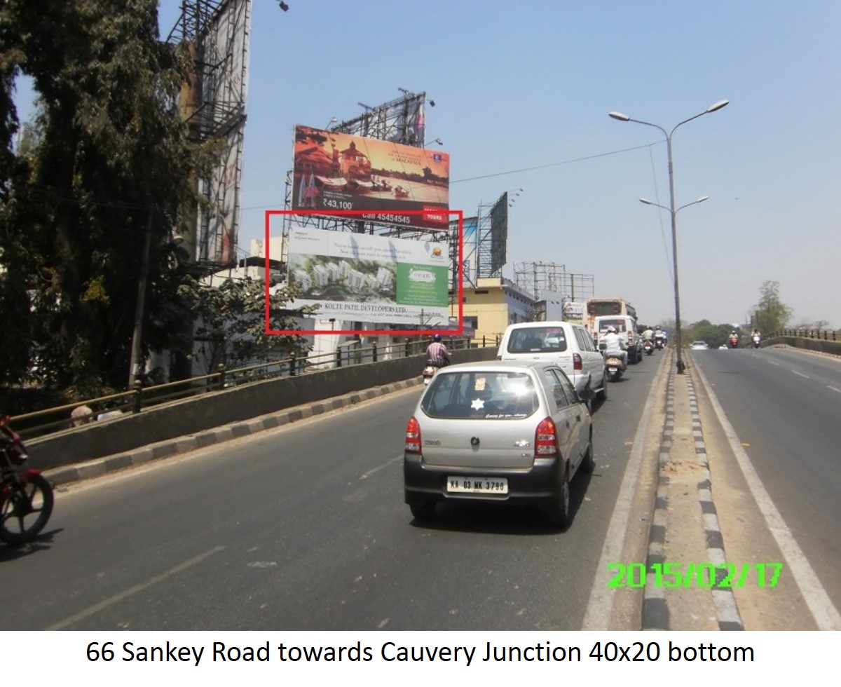 Sankey Road Towards Cauvery Junction Bottom, Bengaluru                                                    