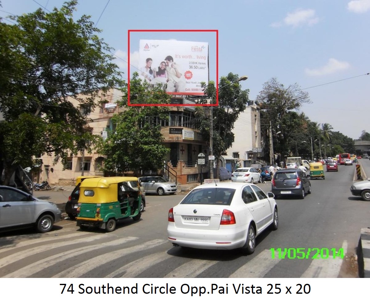 Southend Circle Opp.Pai Vista, Bengaluru                                                            