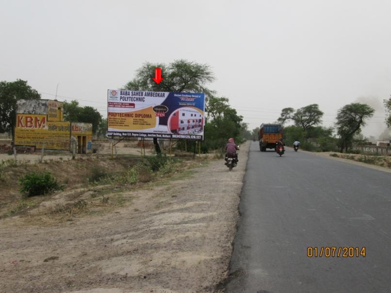 Bharatpur Road, Mathura                                                            