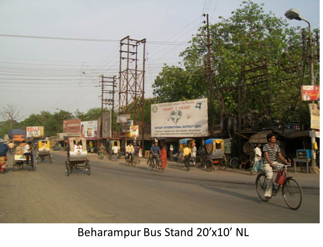 Beharampur Bus Stand, Murshidabad