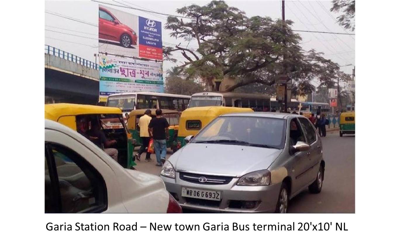 Garia Station Road New town Garia Bus terminal, Kolkata