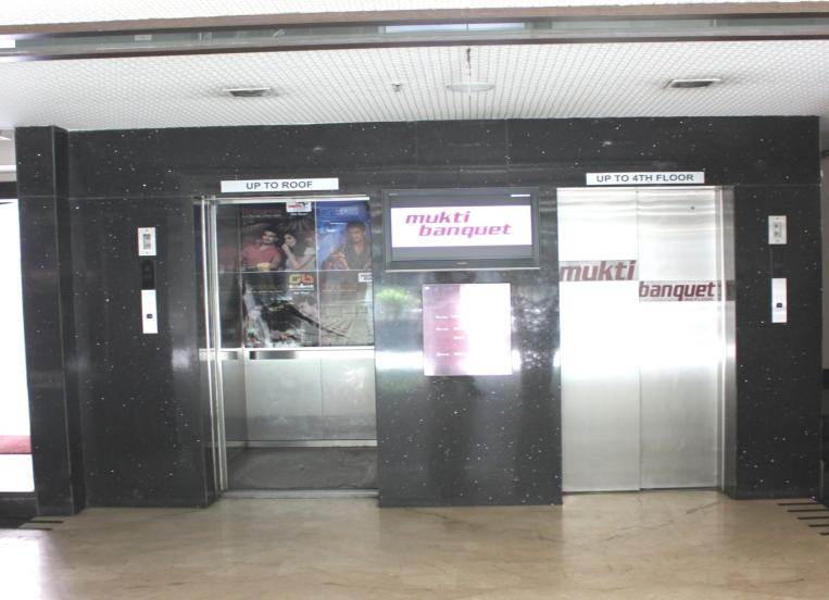 Elevator Branding inside, Kolkata