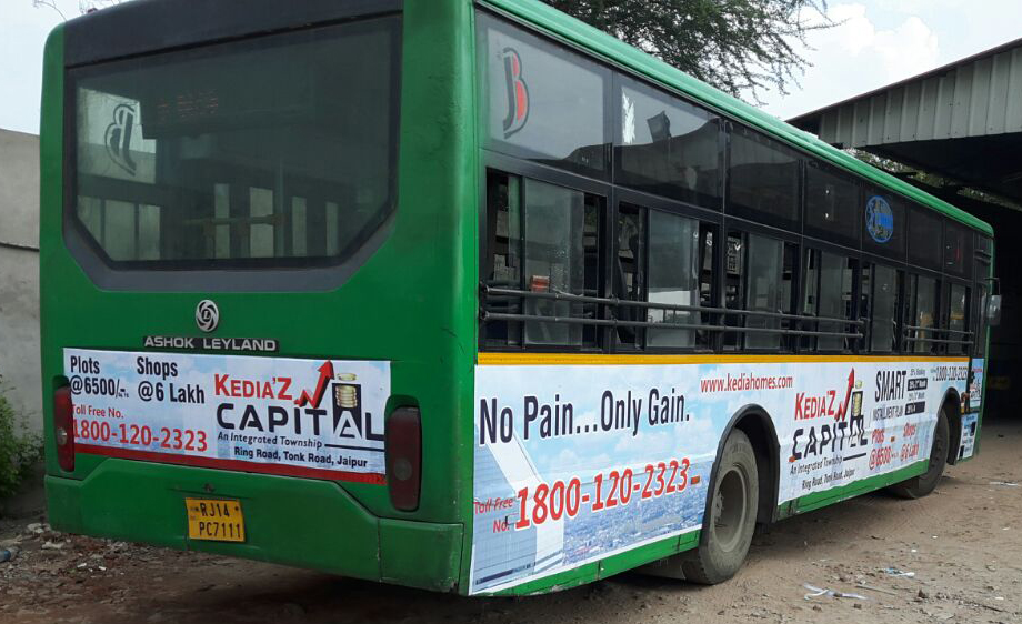 Low Floor City Bus, Jaipur