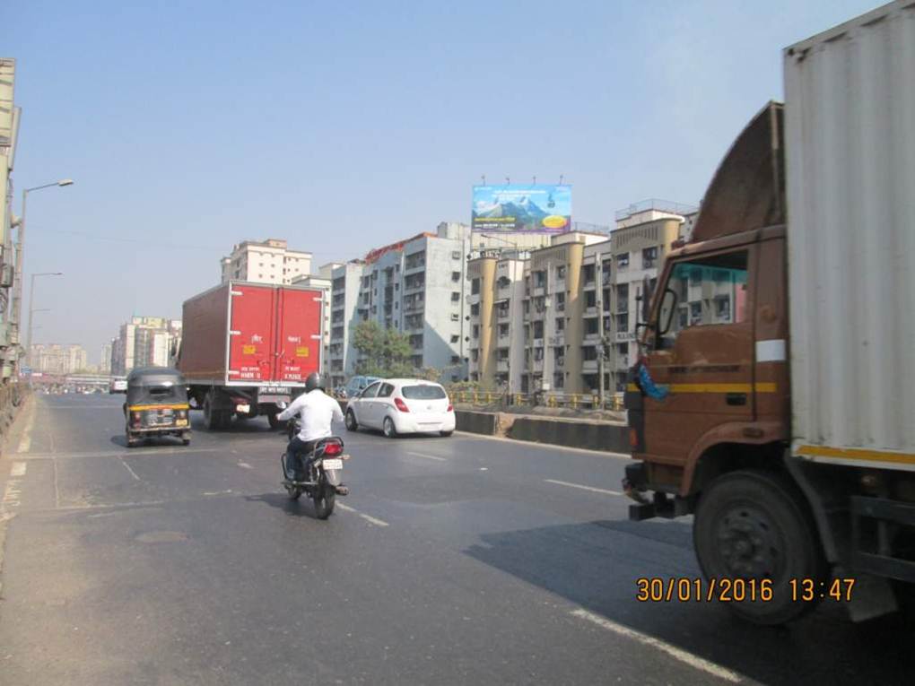 Mulland Highway Before Toll Naka, Mumbai