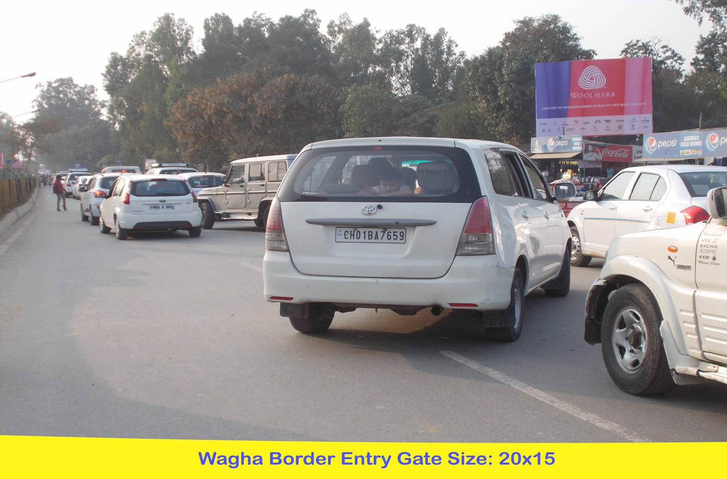 Wagha Border Entry Gate, Amritsar