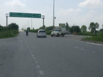 Delhi rohtak road near rohad toll plaza