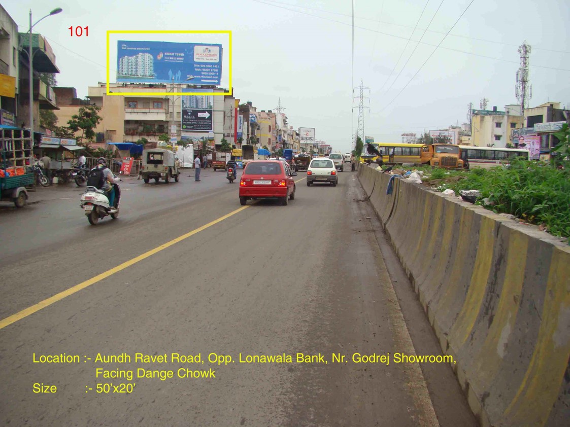 Aundh Ravet Road, Opp. Lonawala Bank, Nr. Godrej Showroom, Pune 