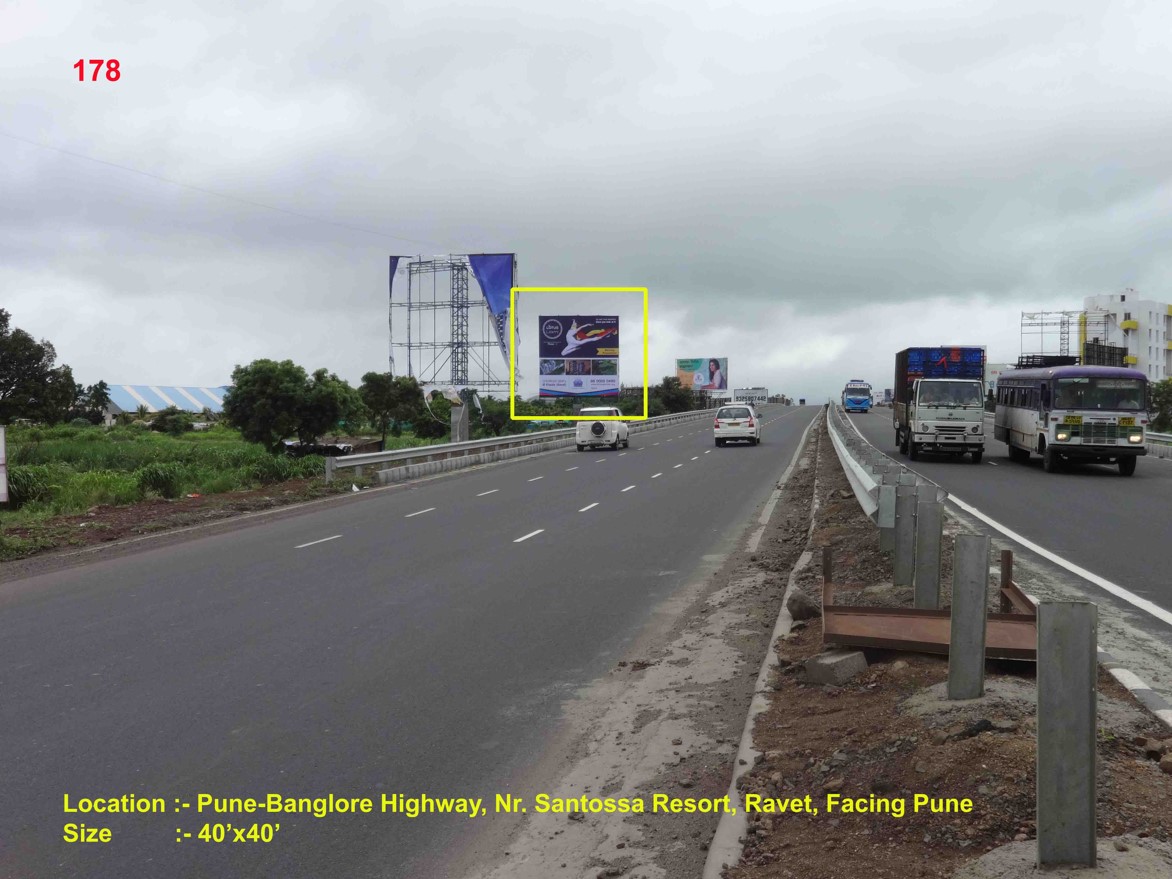 Pune-Banglore Highway, Nr. Santossa Resort, Ravet, Pune