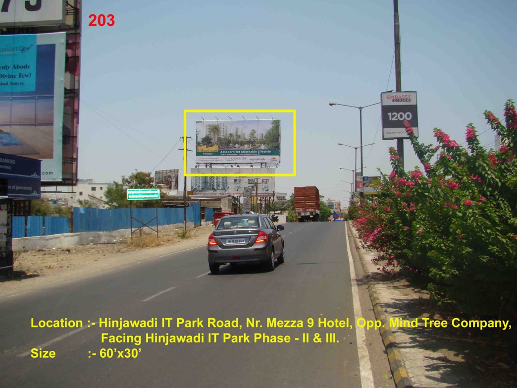 Hinjawadi It Park Road, Nr. Mezza 9 Hotel, Opp. Mind Tree Company, Pune 