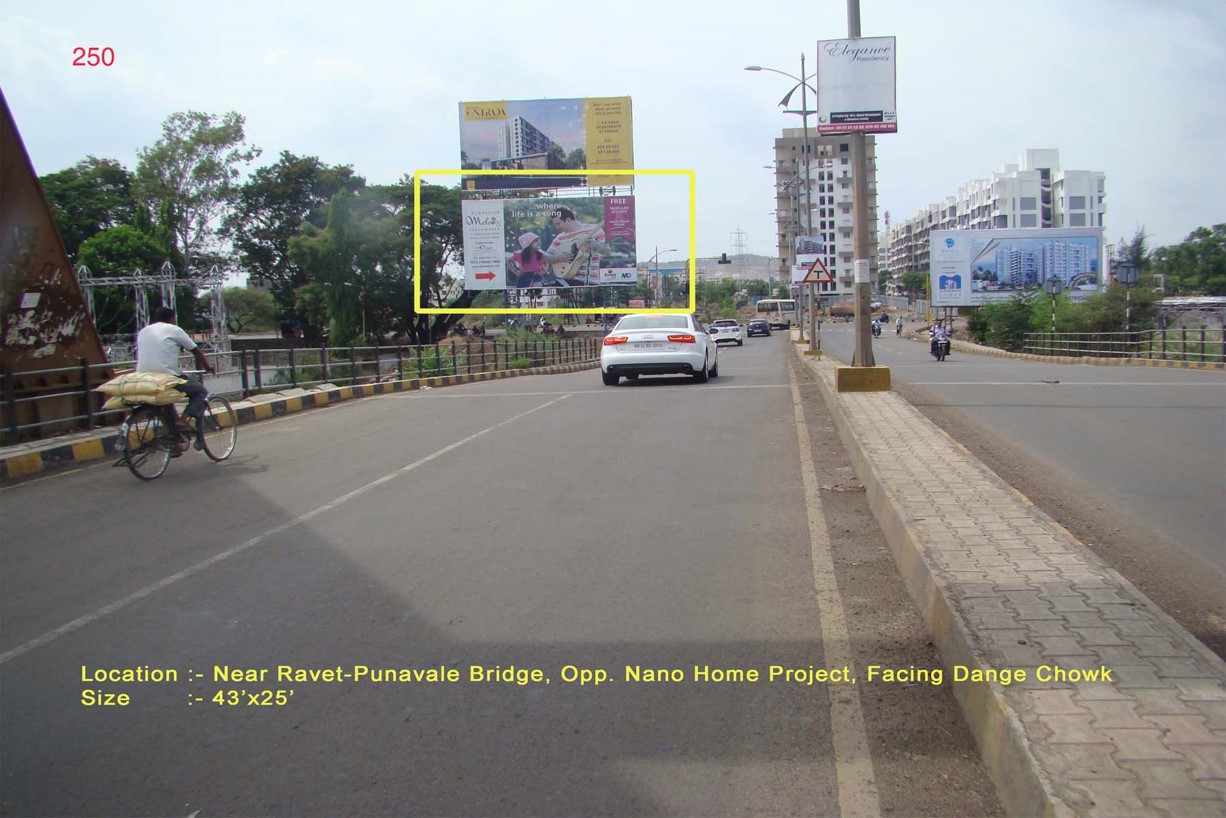 Near Ravet-Punavale Bridge, Opp. Nano Home Project, Pune  