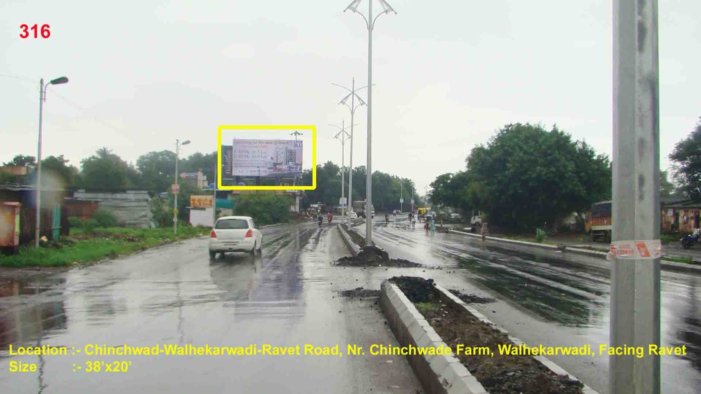 Chinchwad - Walhekarwadi - Ravet Road, Nr. Chinchwad Farm, Walhekarwadi, Pune