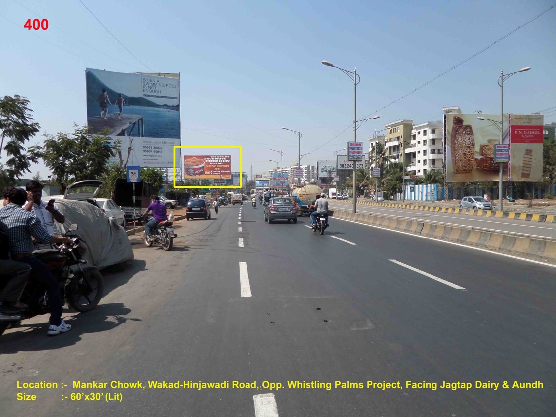 Mankar Chowk, Wakad-Hinjawadi Road, Opp. Whistling Palms, Pune