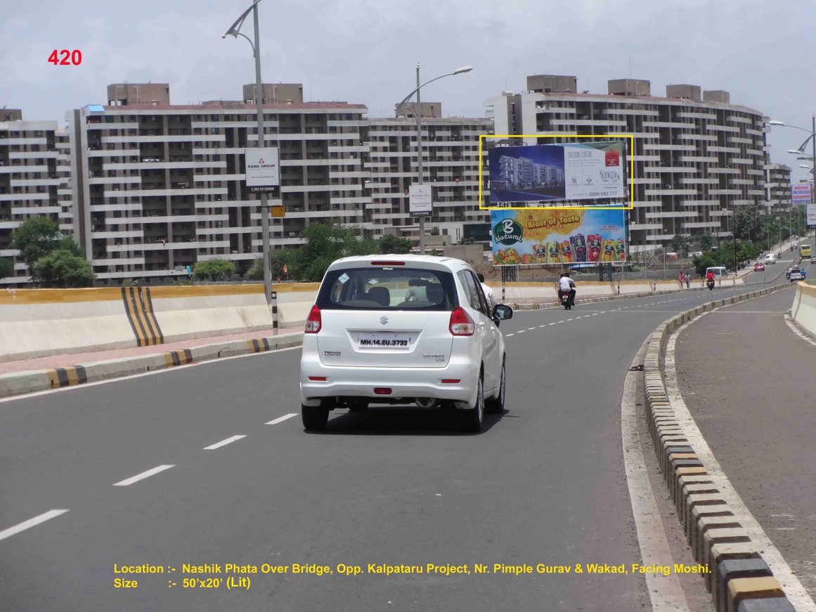 Nashik Phata Over Bridge, Opp. Kalpataru Project, Nr. Pimple Gurav & Wakad, Pune