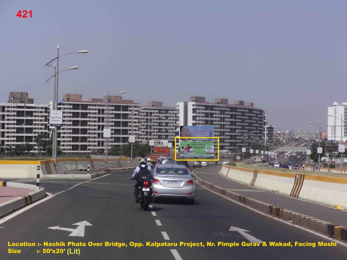 Nashik Phata Over Bridge, Opp. Kalpataru Project, Nr. Pimple Gurav & Wakad, Pune 